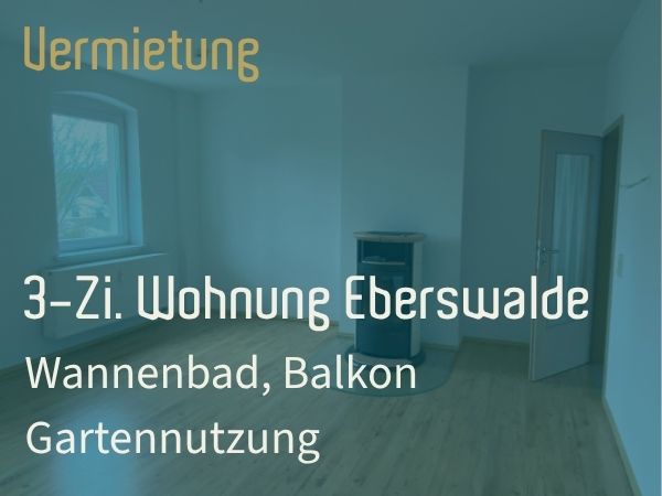 3-Zi. Wohnung, Eberswalde